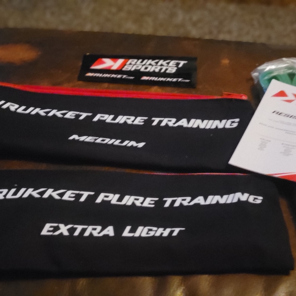 Exercise training bands 2 sets